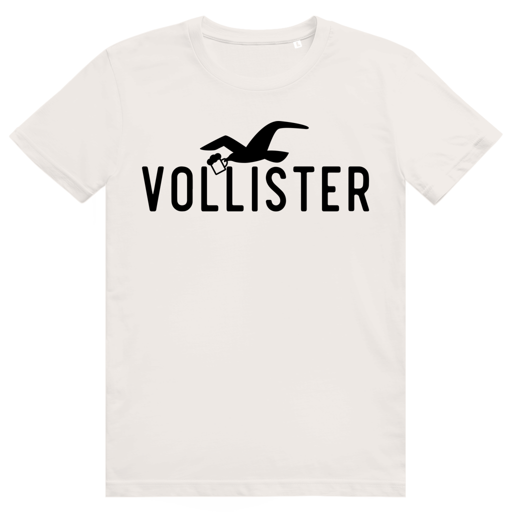 Vollister - Lustige Bier Marken Parodie - Premium Bio Unisex T-Shirt