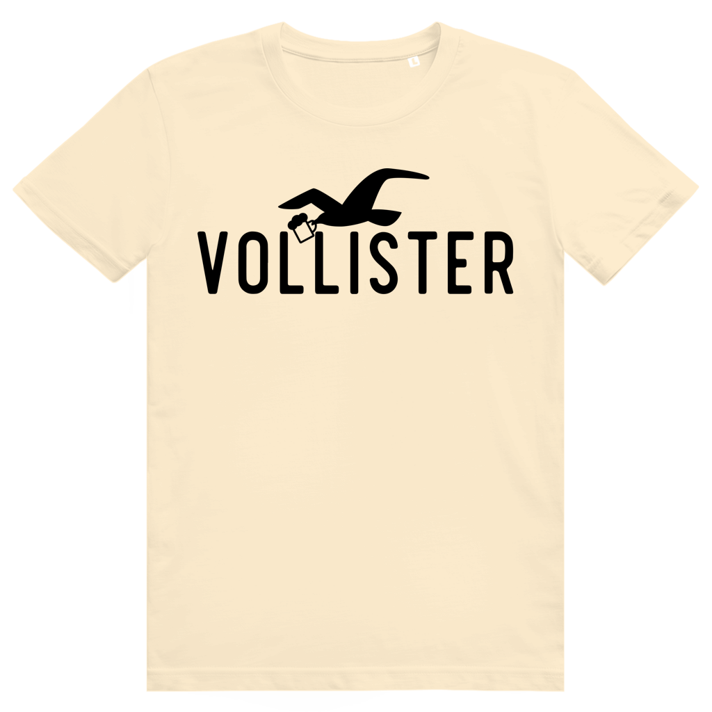 Vollister - Lustige Bier Marken Parodie - Premium Bio Unisex T-Shirt