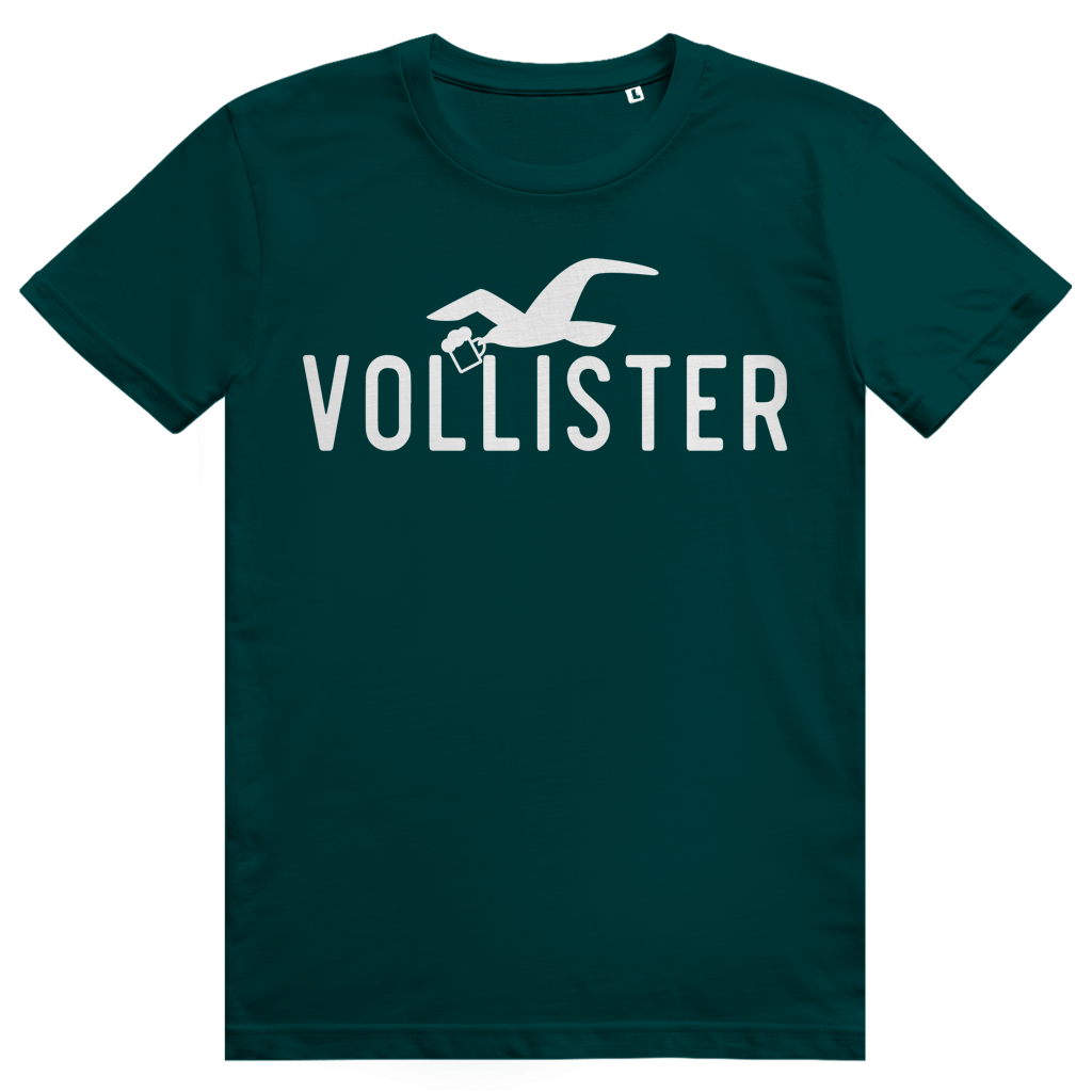 Vollister - Lustige Bier Marken Parodie - Premium Bio Unisex T-Shirt