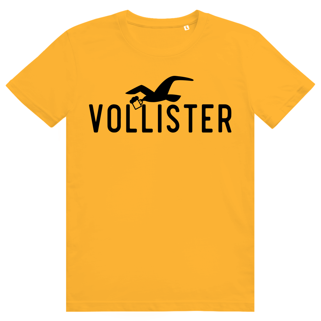 Vollister - Lustige Bier Marken Parodie - Premium Bio Unisex T-Shirt