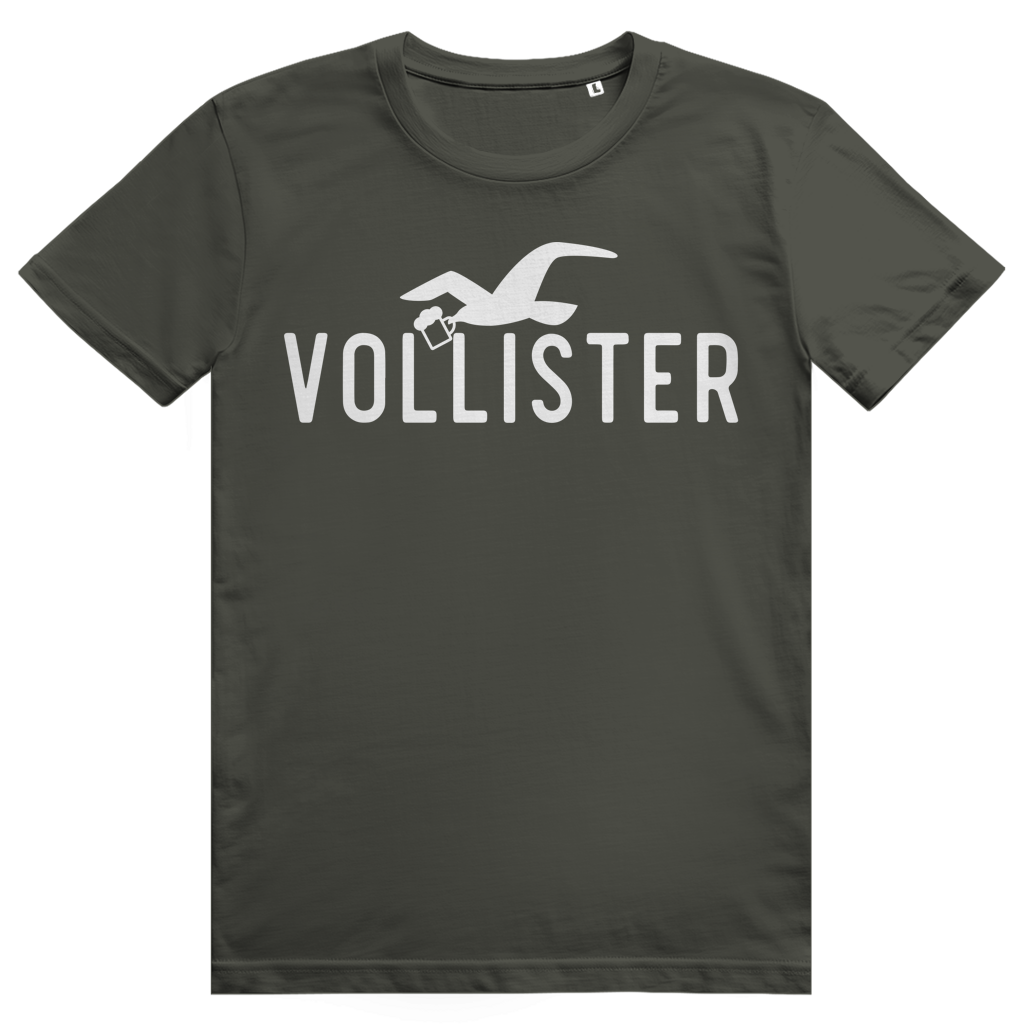 Vollister - Lustige Bier Marken Parodie - Premium Bio Unisex T-Shirt