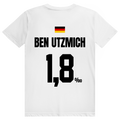Ben Utzmich - Sauftrikot Deutschland Trikot - Premium Bio Unisex (Rückendruck) T-Shirt