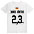 Erhard Dünpfiff - Sauftrikot Deutschland Trikot - Premium Bio Unisex (Rückendruck) T-Shirt