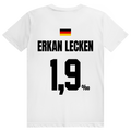 Erkan Lecken - Sauftrikot Deutschland Trikot - Premium Bio Unisex (Rückendruck) T-Shirt