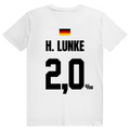 H. Lunke - Sauftrikot Deutschland Trikot - Premium Bio Unisex (Rückendruck) T-Shirt