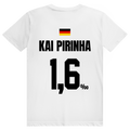 Kai Pirinha - Sauftrikot Deutschland Trikot - Premium Bio Unisex (Rückendruck) T-Shirt