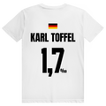 Karl Toffel - Sauftrikot Deutschland Trikot - Premium Bio Unisex (Rückendruck) T-Shirt
