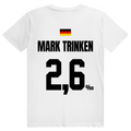 Mark Trinken - Sauftrikot Deutschland Trikot - Premium Bio Unisex (Rückendruck) T-Shirt