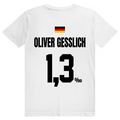 Oliver Gesslich - Sauftrikot Deutschland Trikot - Premium Bio Unisex (Rückendruck) T-Shirt