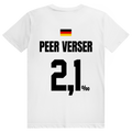 Peer Verser - Sauftrikot Deutschland Trikot - Premium Bio Unisex (Rückendruck) T-Shirt