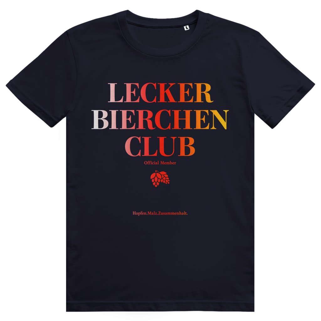 Lecker Bierchen Club - Sauftrikot Deutschland - Premium Bio Unisex T-Shirt