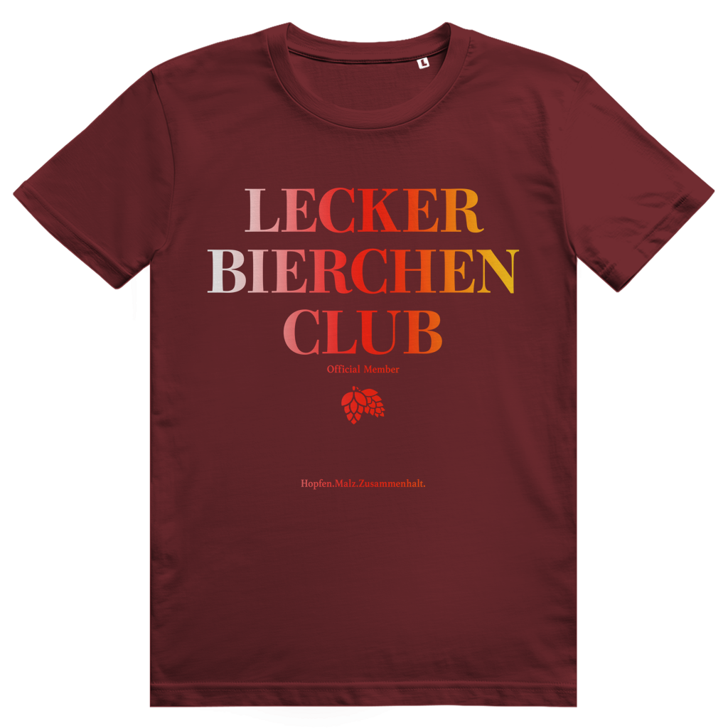 Lecker Bierchen Club - Sauftrikot Deutschland - Premium Bio Unisex T-Shirt