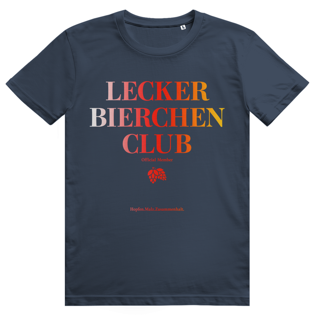 Lecker Bierchen Club - Sauftrikot Deutschland - Premium Bio Unisex T-Shirt