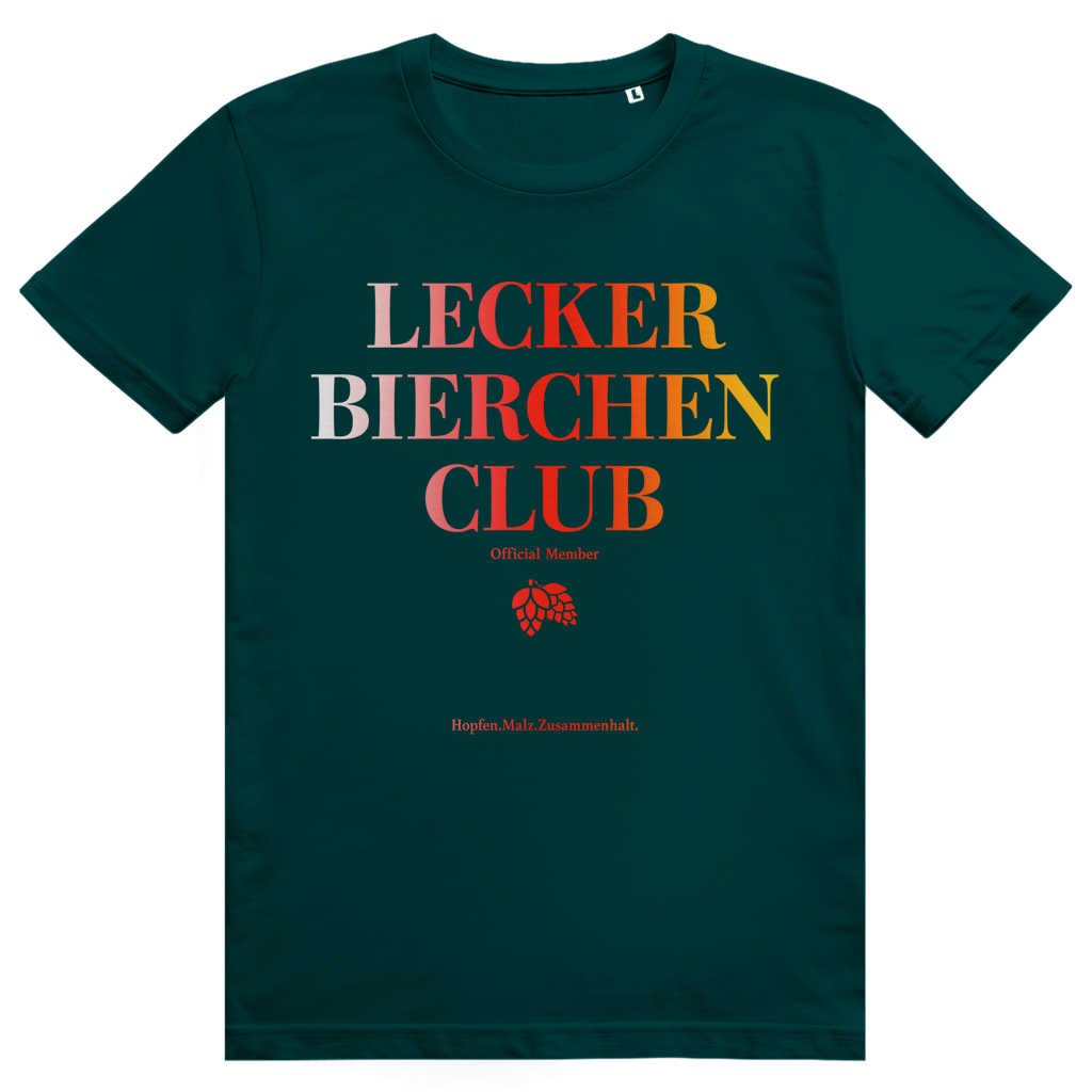 Lecker Bierchen Club - Sauftrikot Deutschland - Premium Bio Unisex T-Shirt