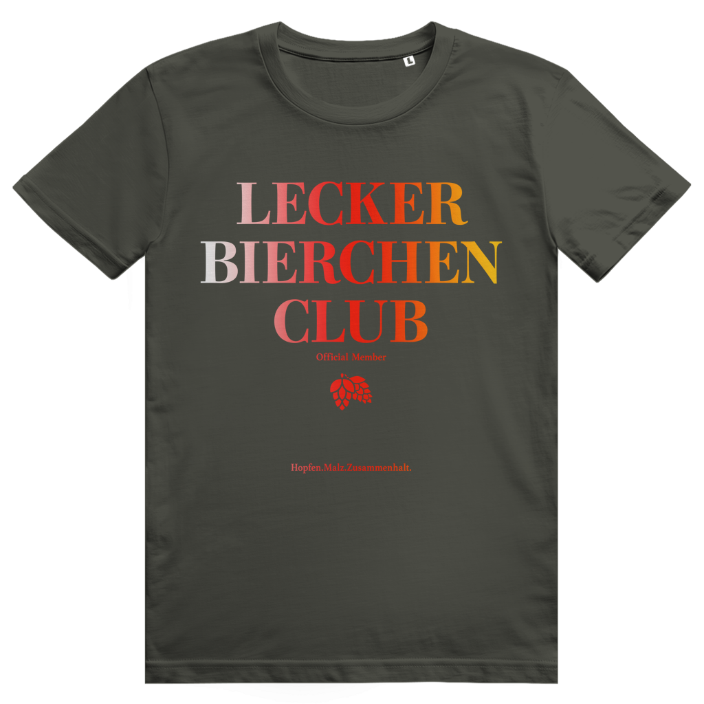 Lecker Bierchen Club - Sauftrikot Deutschland - Premium Bio Unisex T-Shirt