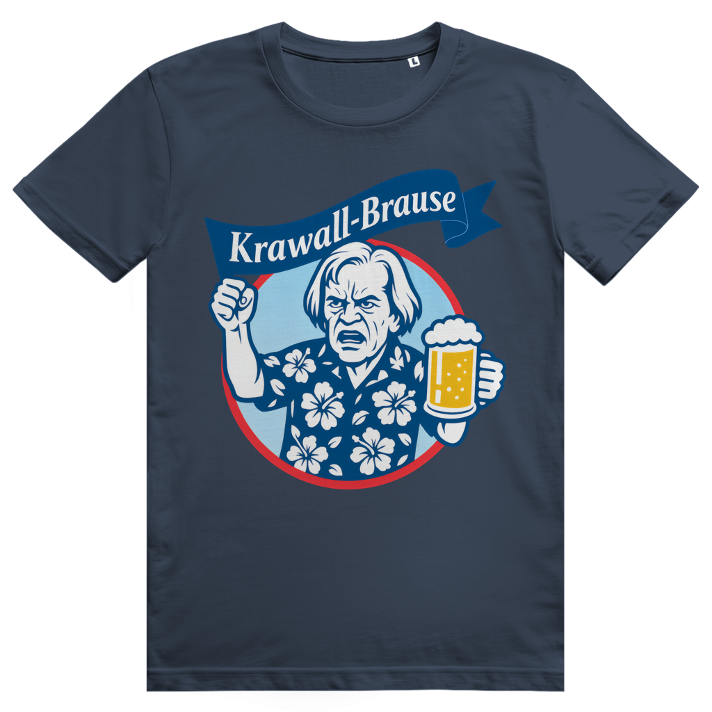 Krawallbrause (Klaus Kinski) - Lustiges Bier Meme - Premium Bio Unisex T-Shirt