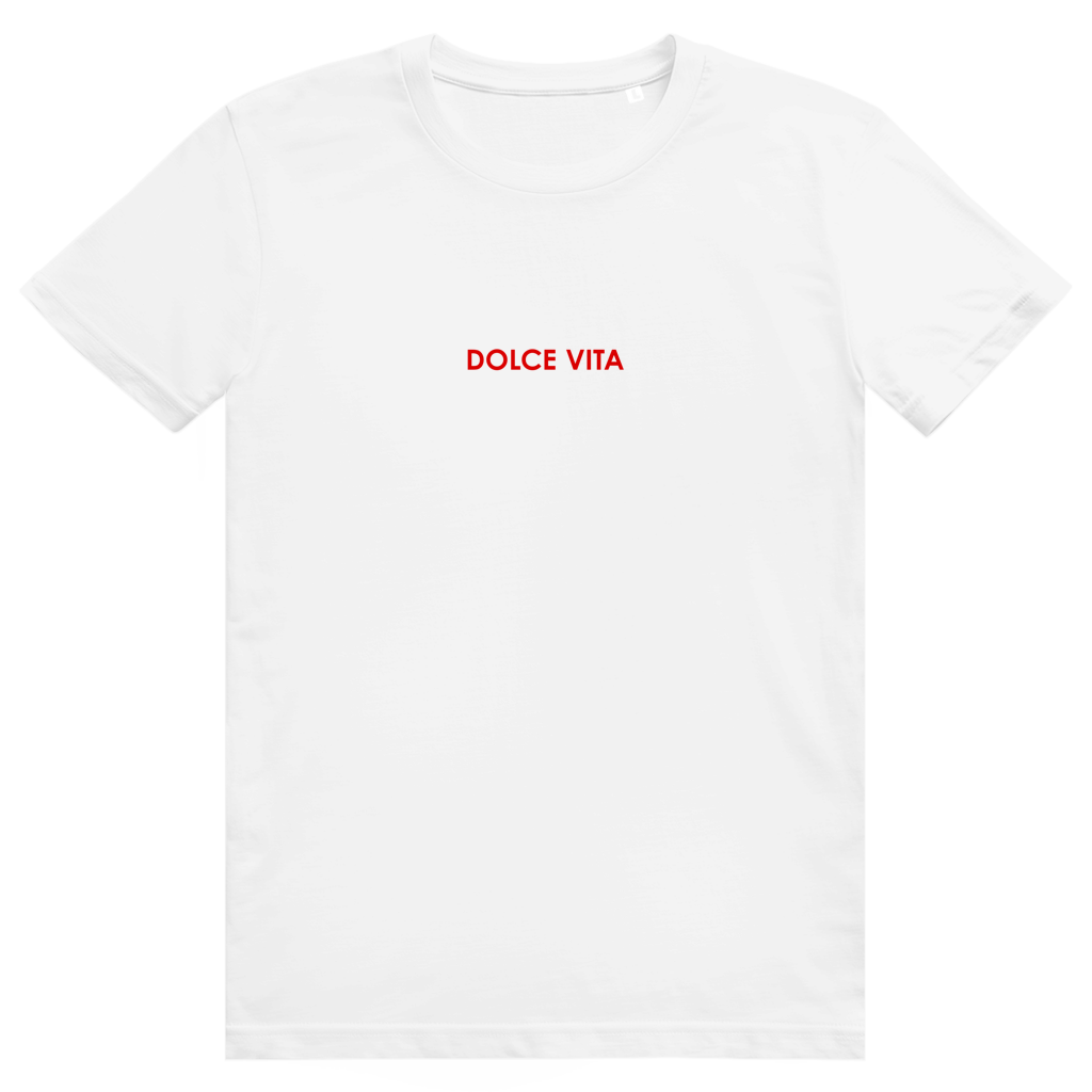 Dolce Vita - Aperol Spritz Italien Minimalistischer Style - Premium Bio Unisex T-Shirt
