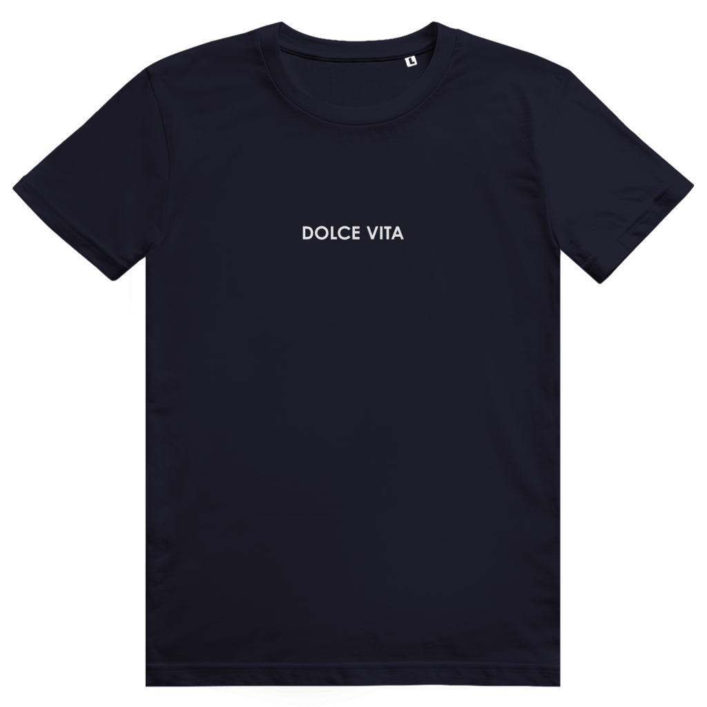Dolce Vita - Aperol Spritz Italien Minimalistischer Style - Premium Bio Unisex T-Shirt