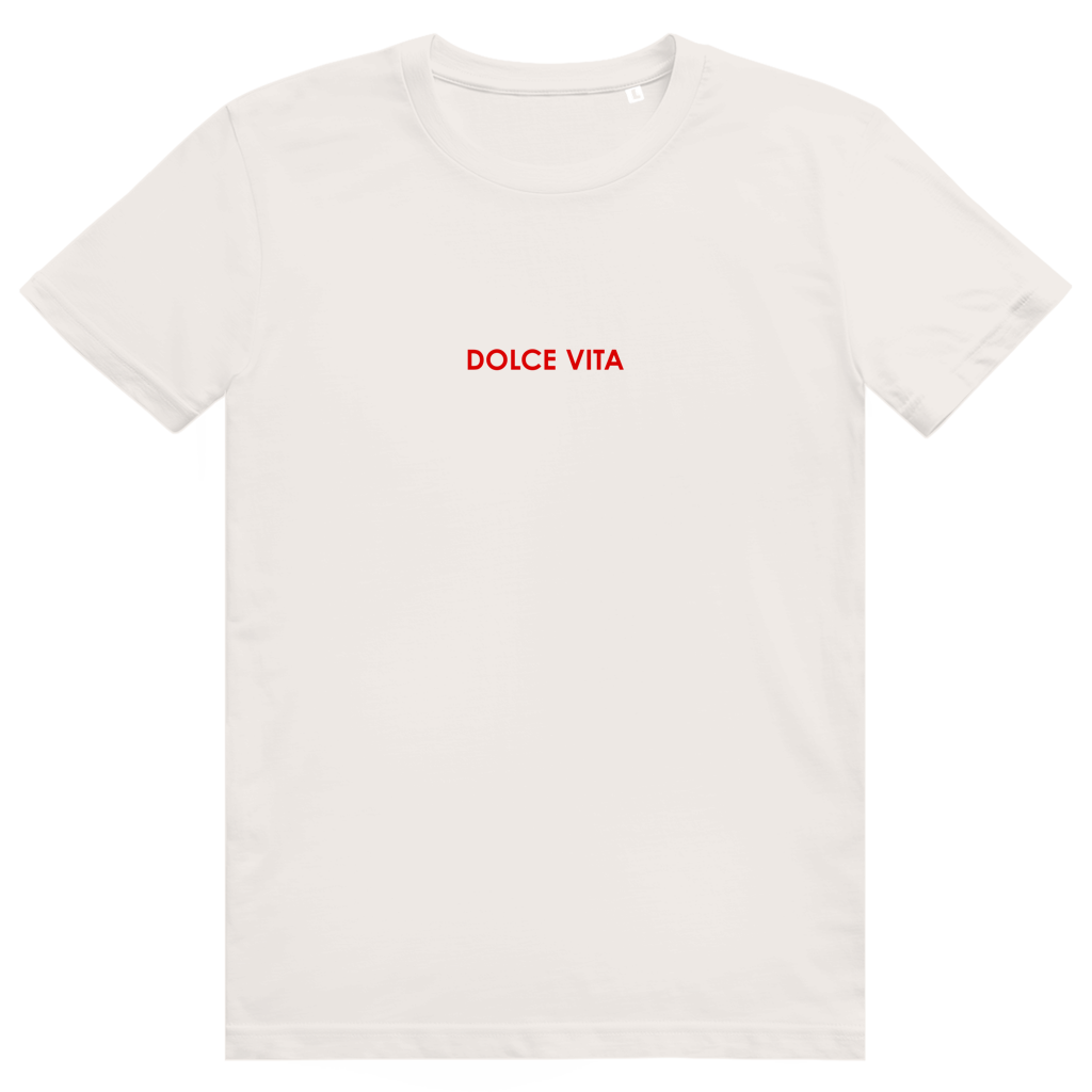 Dolce Vita - Aperol Spritz Italien Minimalistischer Style - Premium Bio Unisex T-Shirt