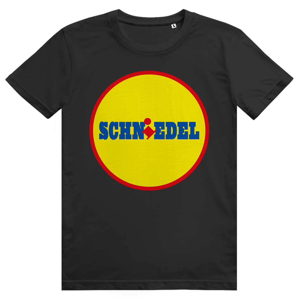 SCHNIEDEL - Lustiges Discounter Statement - Premium Bio Unisex T-Shirt