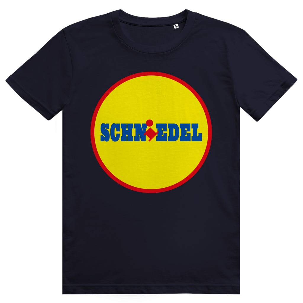 SCHNIEDEL - Lustiges Discounter Statement - Premium Bio Unisex T-Shirt