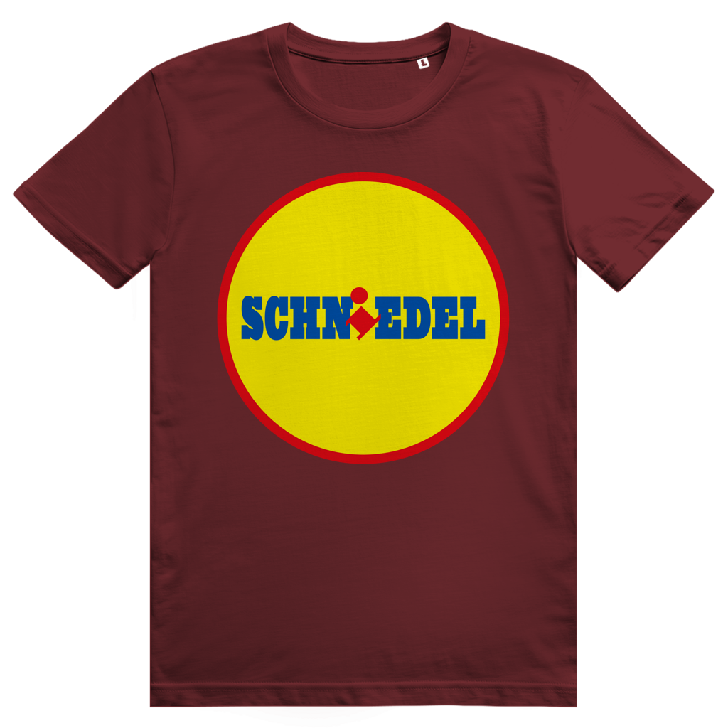 SCHNIEDEL - Lustiges Discounter Statement - Premium Bio Unisex T-Shirt