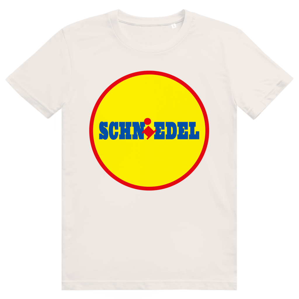 SCHNIEDEL - Lustiges Discounter Statement - Premium Bio Unisex T-Shirt
