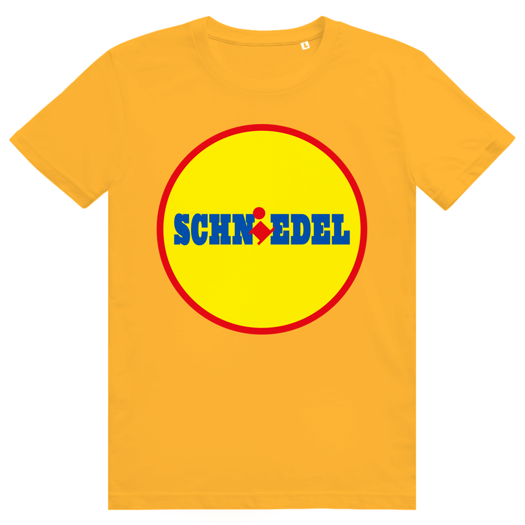 SCHNIEDEL - Lustiges Discounter Statement - Premium Bio Unisex T-Shirt