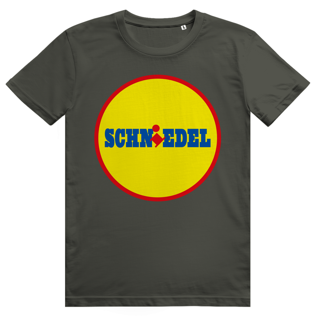 SCHNIEDEL - Lustiges Discounter Statement - Premium Bio Unisex T-Shirt