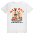 Tutto Bene Viva La Dolce Vita - Aperol Spritz Italien - Premium Bio Unisex (Rückendruck) T-Shirt