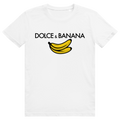Dolce & Banana - Lustiges Mode Meme Statement - Premium Bio Unisex T-Shirt