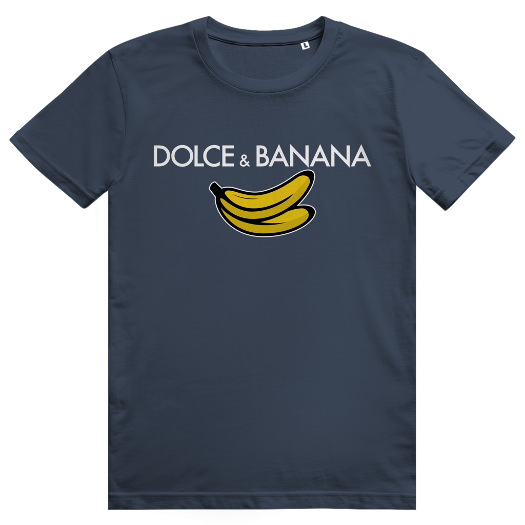 Dolce & Banana - Lustiges Mode Meme Statement - Premium Bio Unisex T-Shirt