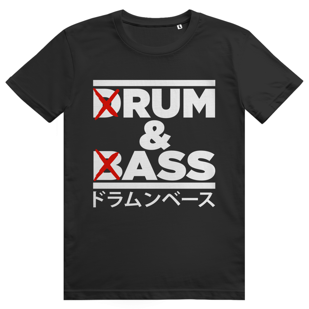 Drum & Bass - Lustiges Festival Statement - Premium Bio Unisex T-Shirt