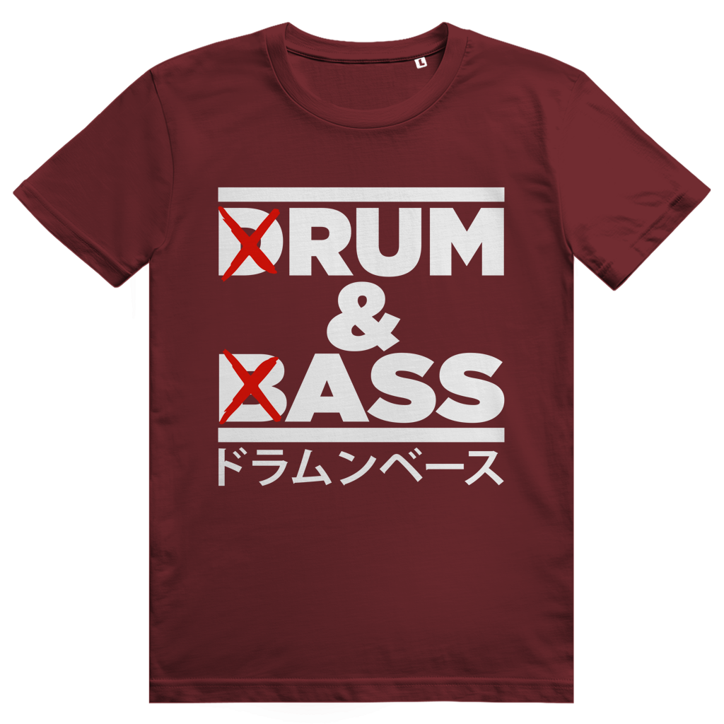 Drum & Bass - Lustiges Festival Statement - Premium Bio Unisex T-Shirt