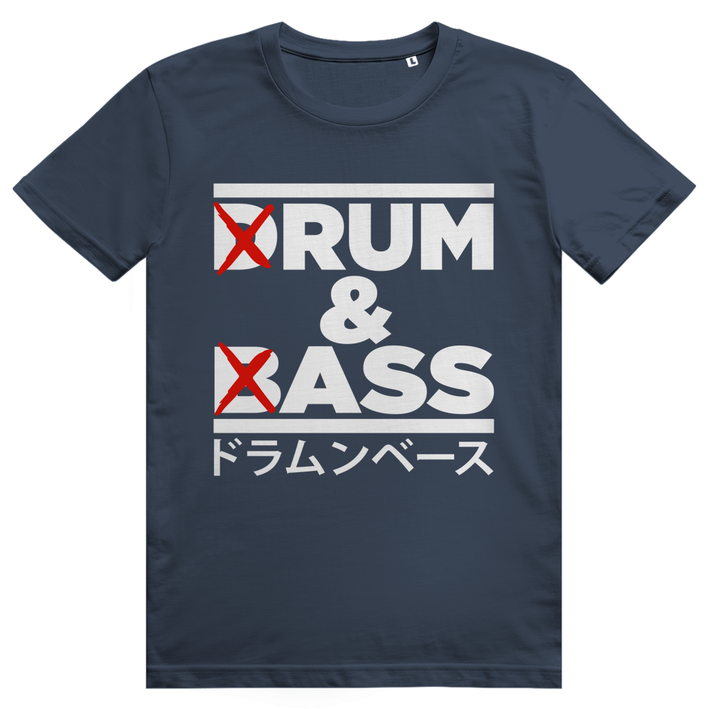 Drum & Bass - Lustiges Festival Statement - Premium Bio Unisex T-Shirt