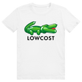 Lowcost - Freches Logo Parodie Statement - Premium Bio Unisex T-Shirt