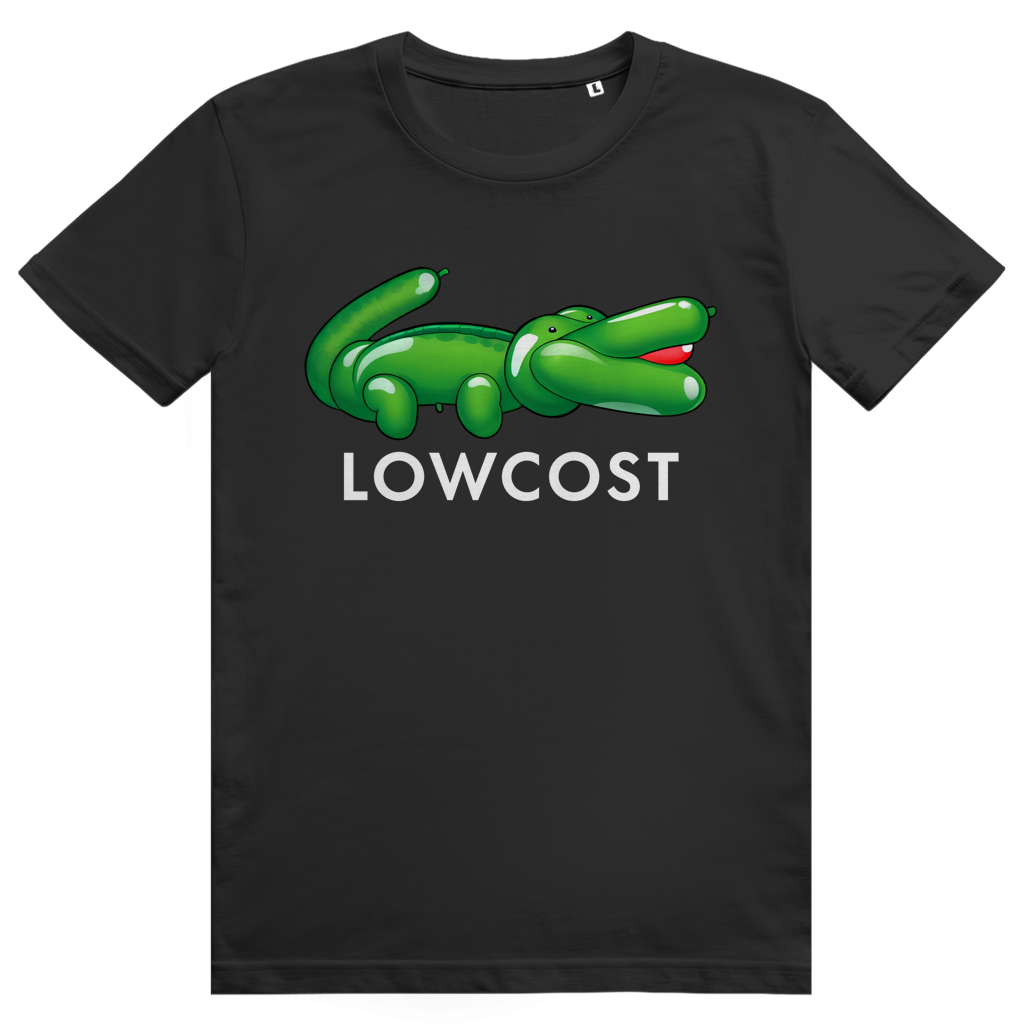 Lowcost - Freches Logo Parodie Statement - Premium Bio Unisex T-Shirt