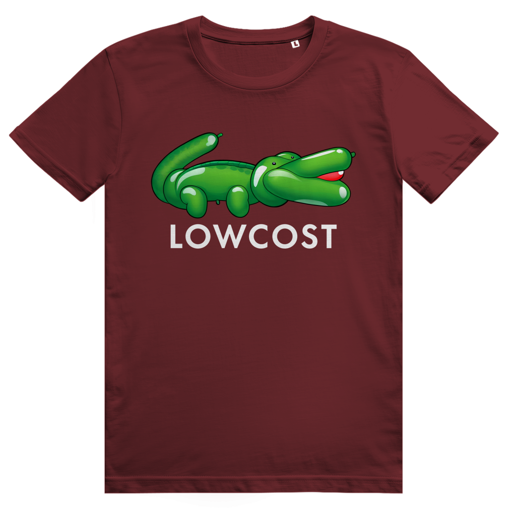 Lowcost - Freches Logo Parodie Statement - Premium Bio Unisex T-Shirt
