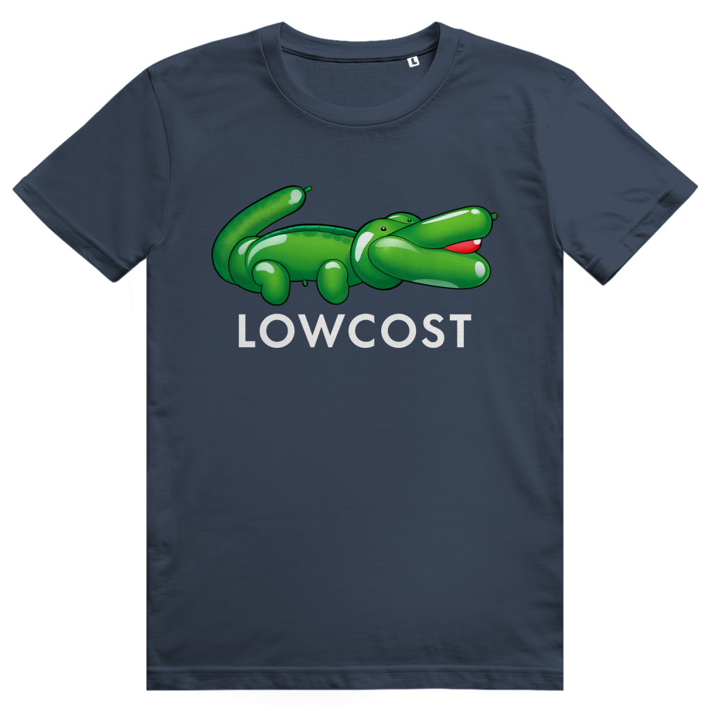 Lowcost - Freches Logo Parodie Statement - Premium Bio Unisex T-Shirt
