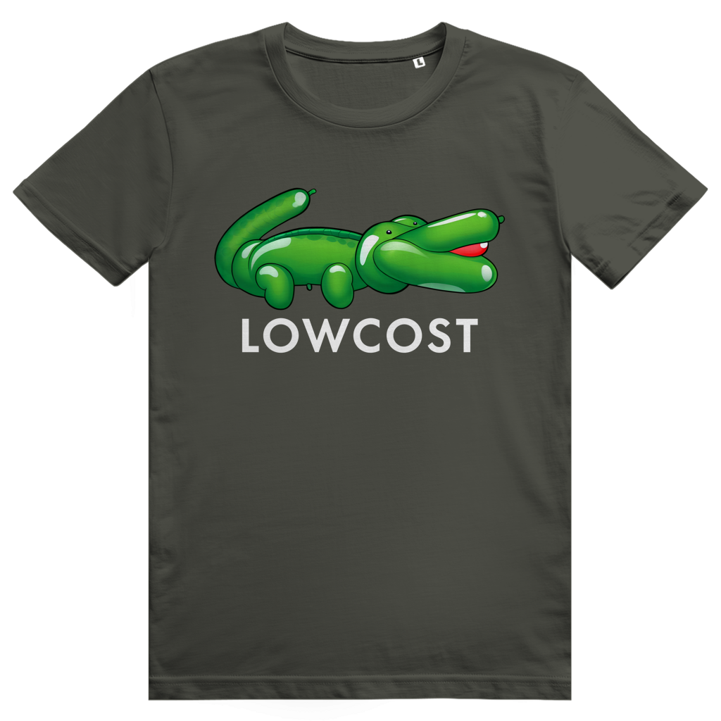 Lowcost - Freches Logo Parodie Statement - Premium Bio Unisex T-Shirt