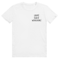 LIBERTÉ ÉGALITÉ WEINSCHORLÉ - Wein Spruch Pocket Print - Premium Bio Unisex T-Shirt