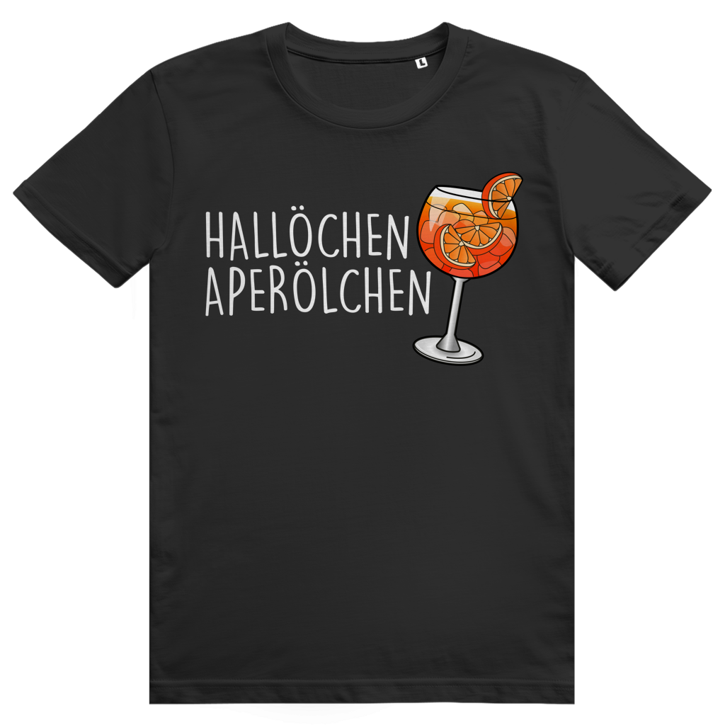 Hallöchen Aperölchen - Aperol Spritz Aperitivo Vibes - Premium Bio Unisex T-Shirt