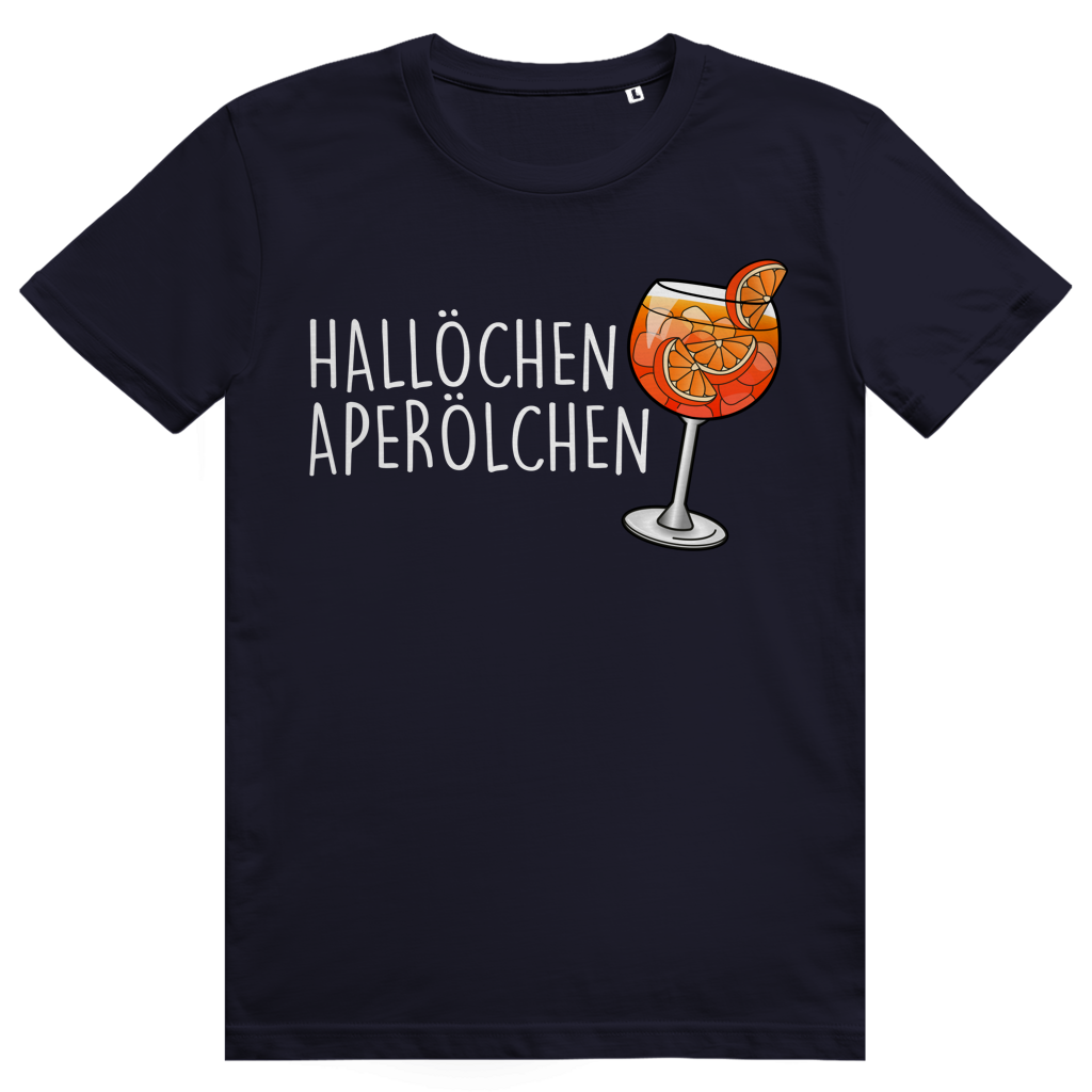 Hallöchen Aperölchen - Aperol Spritz Aperitivo Vibes - Premium Bio Unisex T-Shirt