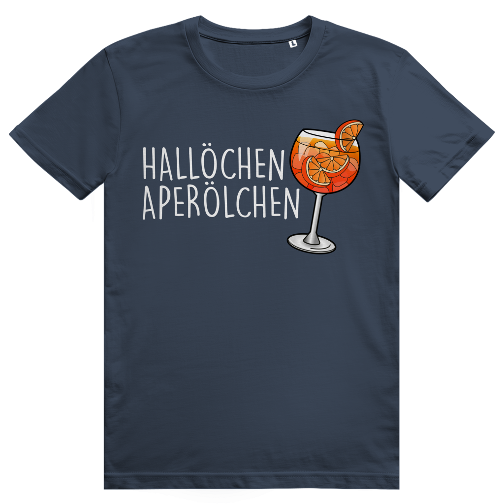 Hallöchen Aperölchen - Aperol Spritz Aperitivo Vibes - Premium Bio Unisex T-Shirt