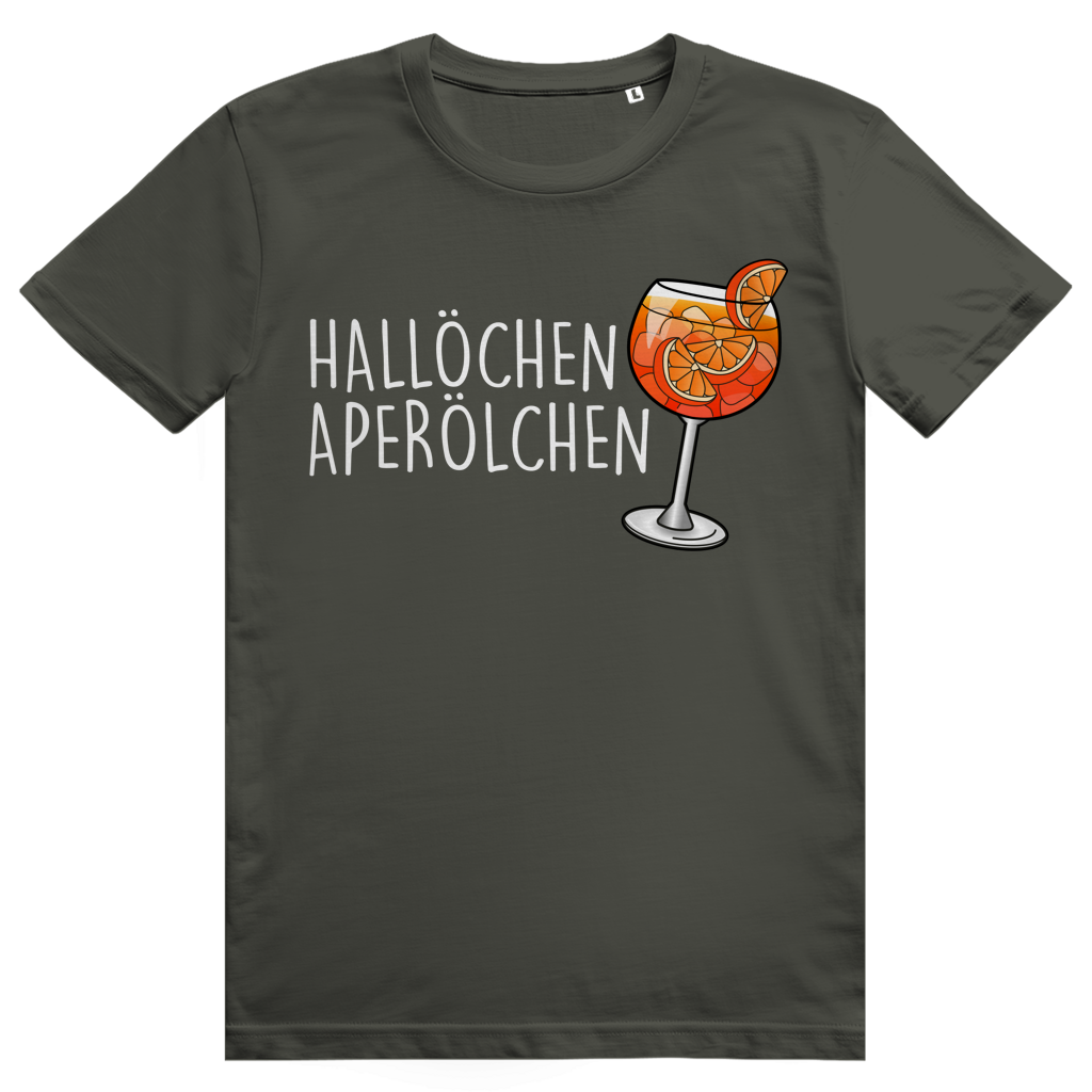 Hallöchen Aperölchen - Aperol Spritz Aperitivo Vibes - Premium Bio Unisex T-Shirt