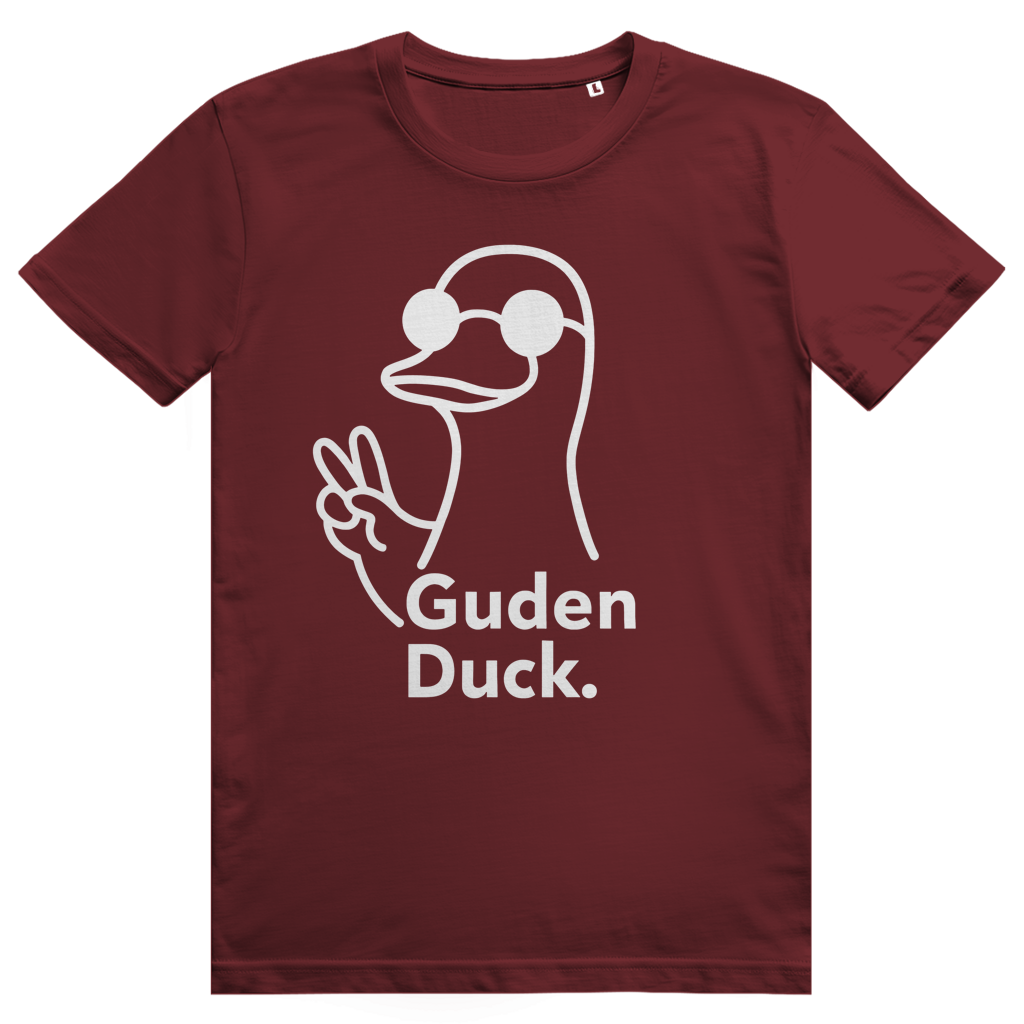 Guden Duck - Lustiges Enten Meme Statement - Premium Bio Unisex T-Shirt