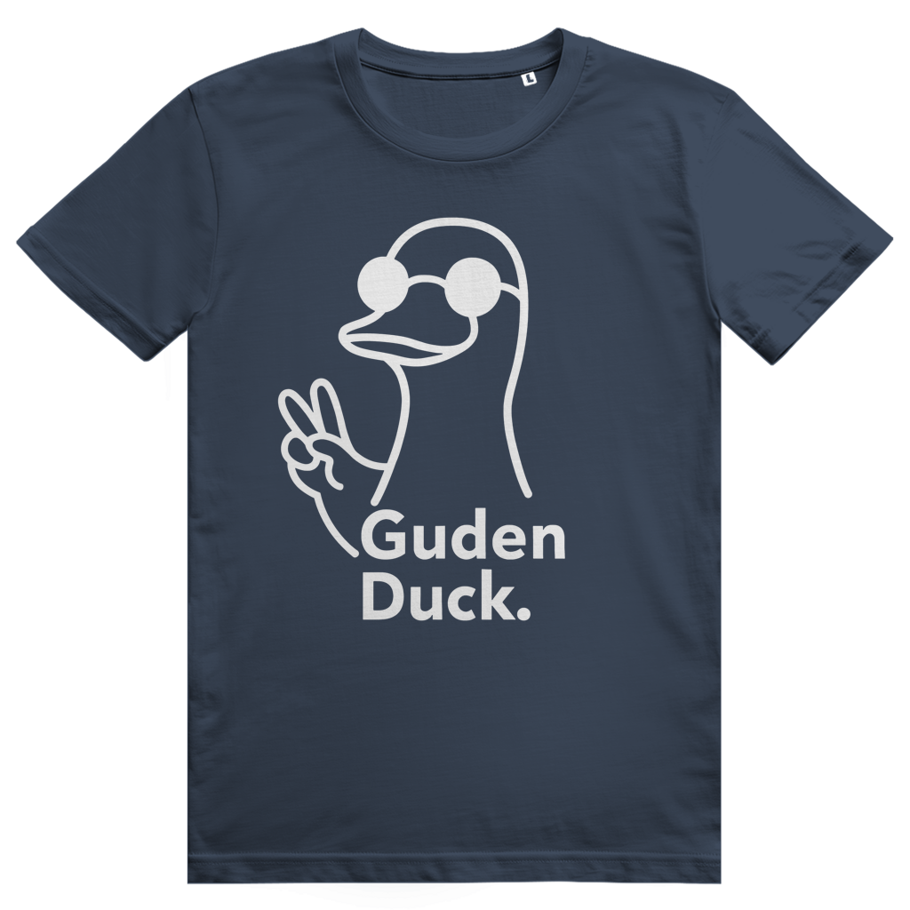 Guden Duck - Lustiges Enten Meme Statement - Premium Bio Unisex T-Shirt