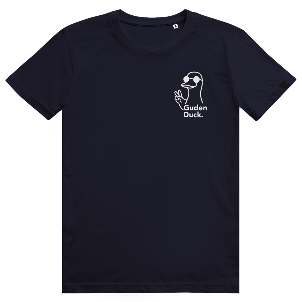 Guden Duck - Lustiges Enten Meme Statement - Premium Bio Unisex T-Shirt