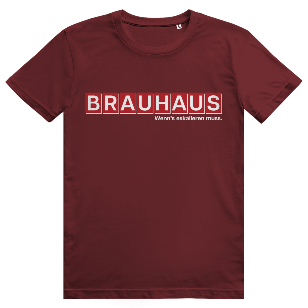 Brauhaus - Lustiges Bier Meme - Premium Bio Unisex T-Shirt