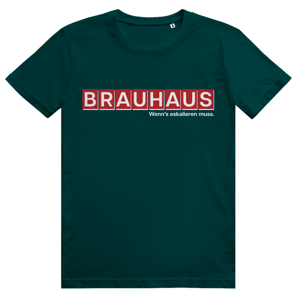 Brauhaus - Lustiges Bier Meme - Premium Bio Unisex T-Shirt